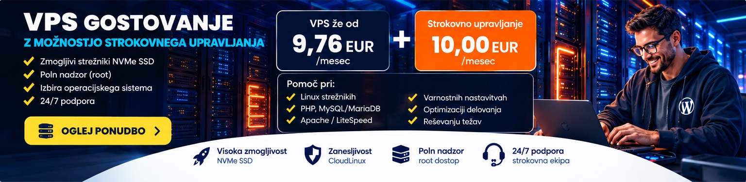 VPS gostovanje in VPS strežniki Webicom